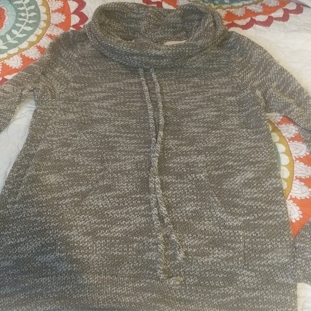 Brown and white  sweater